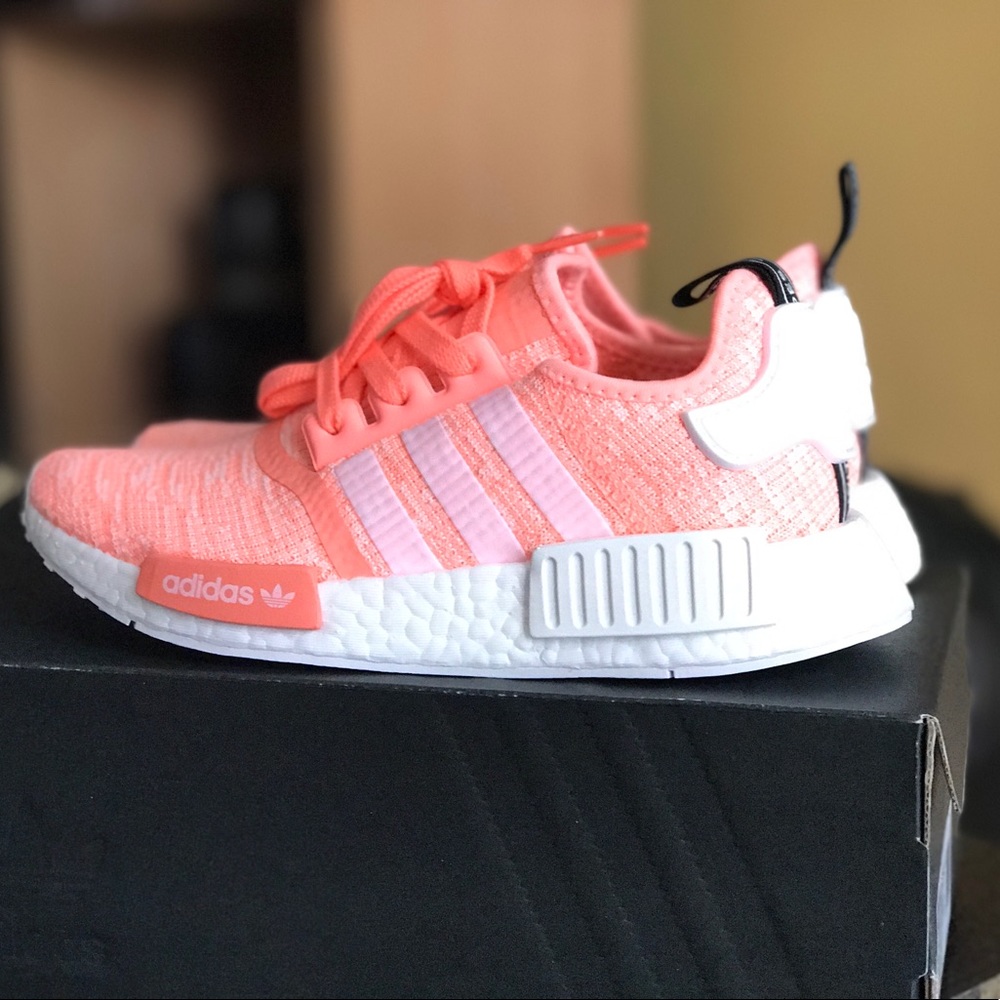 Adidas NMD R1 Sun Glow  W Size 5.5y DEADSTOCK